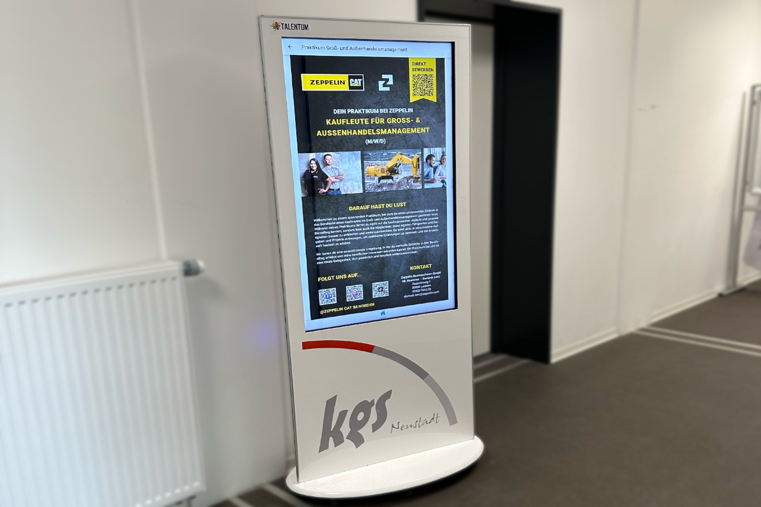 TALENTUM Terminal – KGS Neustadt a. Rbge.